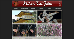 Desktop Screenshot of nihontaijitsu.hu